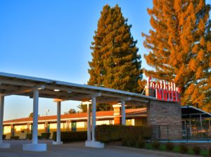 The Foothills Motel building