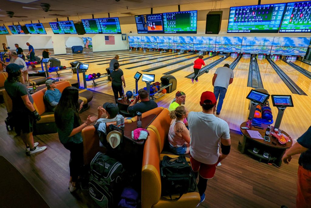 Modern lanes at The Foothills Bowl