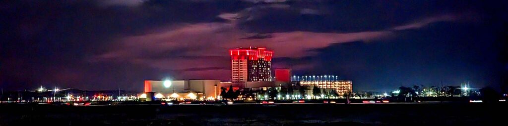 Thunder Valley Casino and Event Center: The Venue at night